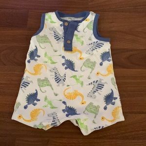 Sleeveless romper